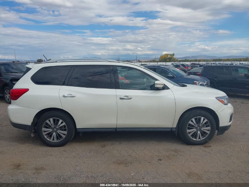 2018 Nissan Pathfinder Sl VIN: 5N1DR2MM6JC614028 Lot: 43418941