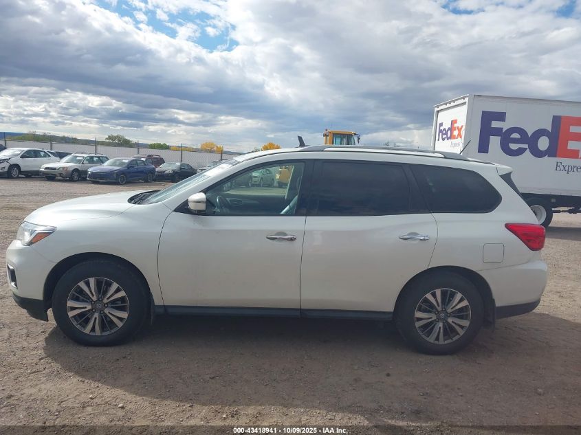 2018 Nissan Pathfinder Sl VIN: 5N1DR2MM6JC614028 Lot: 43418941