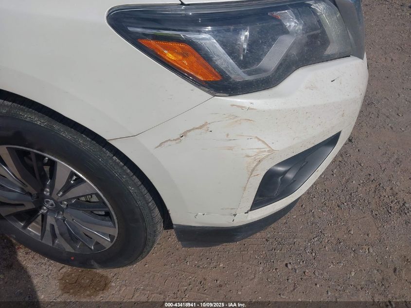 2018 Nissan Pathfinder Sl VIN: 5N1DR2MM6JC614028 Lot: 43418941