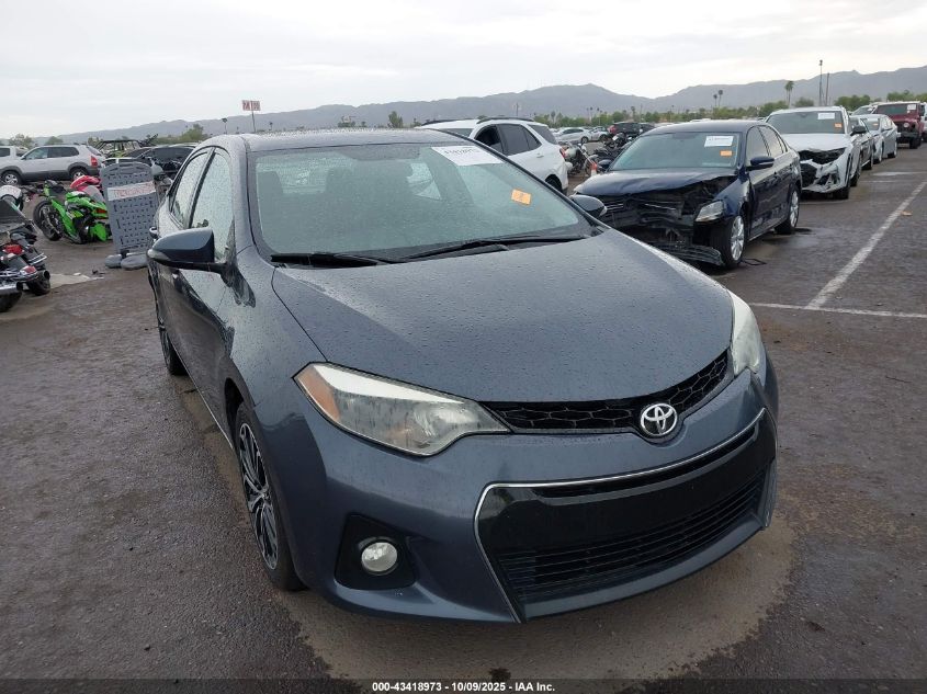 2015 Toyota Corolla S Plus VIN: 5YFBURHEXFP235408 Lot: 43418973