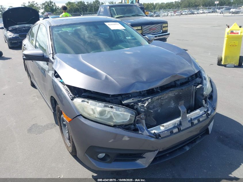 2016 Honda Civic Ex-L VIN: 19XFC1F79GE031194 Lot: 43418975