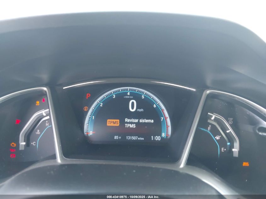 2016 Honda Civic Ex-L VIN: 19XFC1F79GE031194 Lot: 43418975