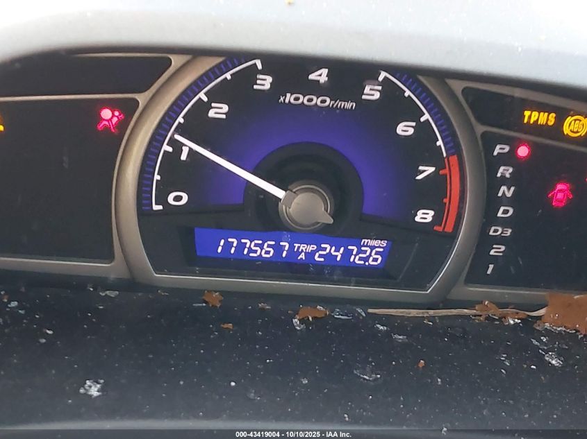 2008 Honda Civic Lx VIN: 1HGFA16508L010071 Lot: 43419004