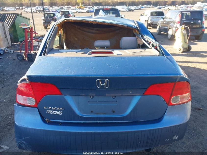 2008 Honda Civic Lx VIN: 1HGFA16508L010071 Lot: 43419004