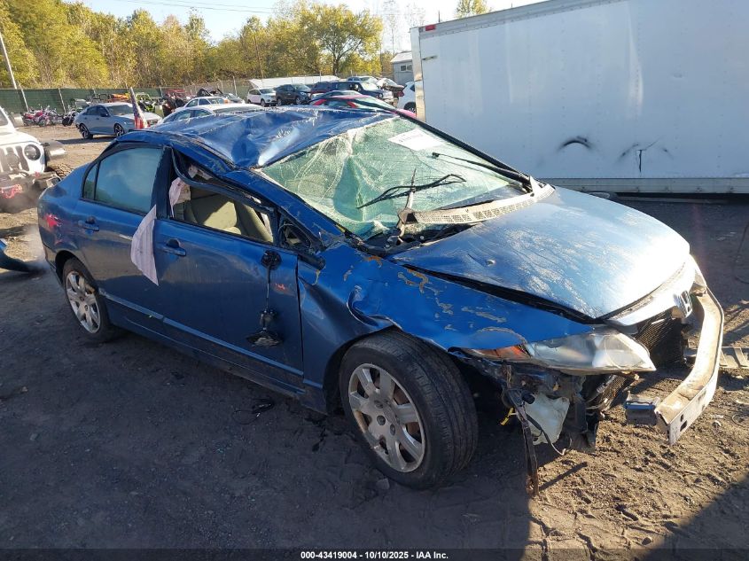 2008 Honda Civic Lx VIN: 1HGFA16508L010071 Lot: 43419004