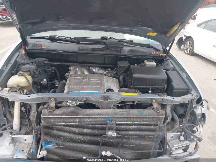 2001 Lexus Rx 300 VIN: JTJHF10U810211018 Lot: 43419008