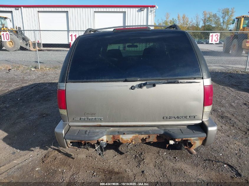 2002 Chevrolet Blazer Ls VIN: 1GNDT13W52K232896 Lot: 43419026