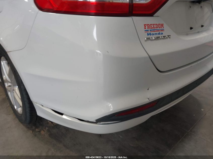 2015 Ford Fusion Se VIN: 3FA6P0HD4FR265189 Lot: 43419033