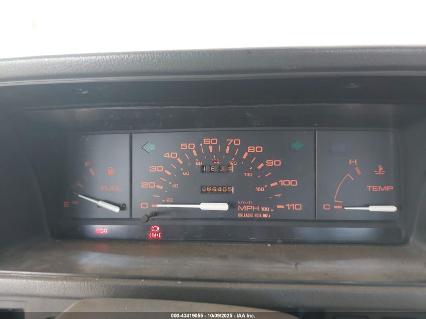 1993 Mazda B2200 Short Bed VIN: JM2UF1233P0390112 Lot: 43419055