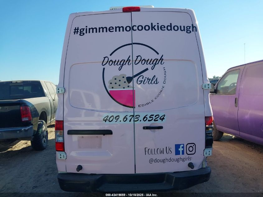 2015 Nissan Nv Cargo Nv2500 Hd VIN: 1N6AF0LY5FN804680 Lot: 43419059