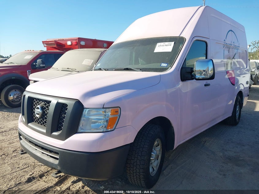 Vin: 1n6af0ly5fn804680, lot: 43913877, nissan nv cargo nv2500 hd sv v8 20152
