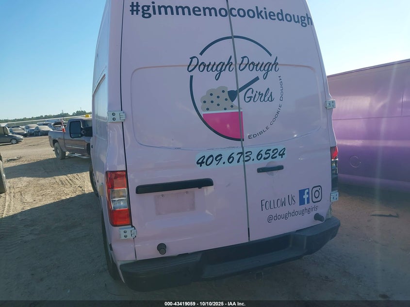 Vin: 1n6af0ly5fn804680, lot: 43913877, nissan nv cargo nv2500 hd sv v8 20153