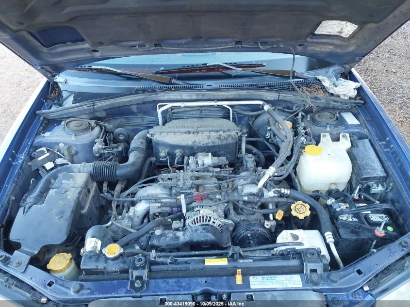 2004 Subaru Forester 2.5Xs VIN: JF1SG65664H728827 Lot: 43419090