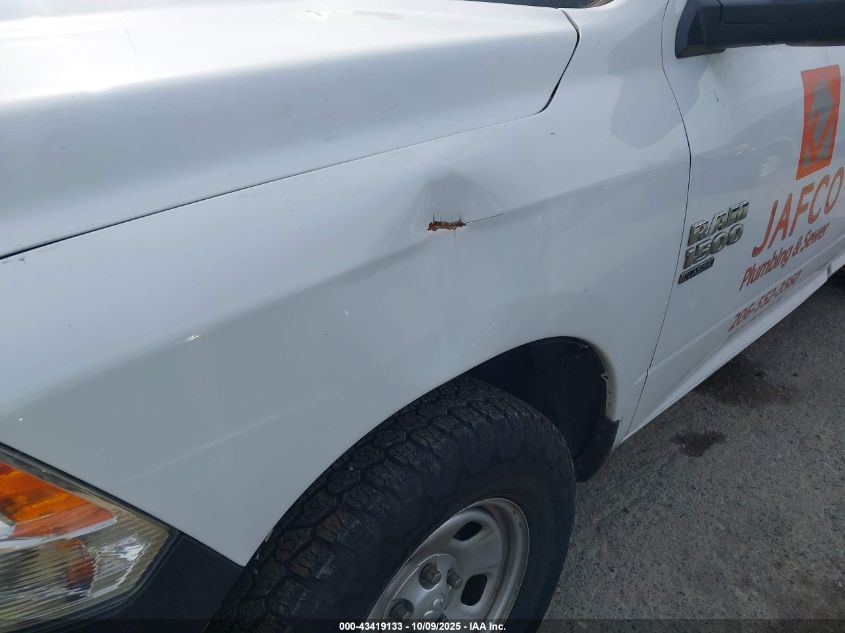 2019 Ram 1500 Classic Tradesman 4X4 8' Box VIN: 3C6JR7DG8KG502447 Lot: 43419133