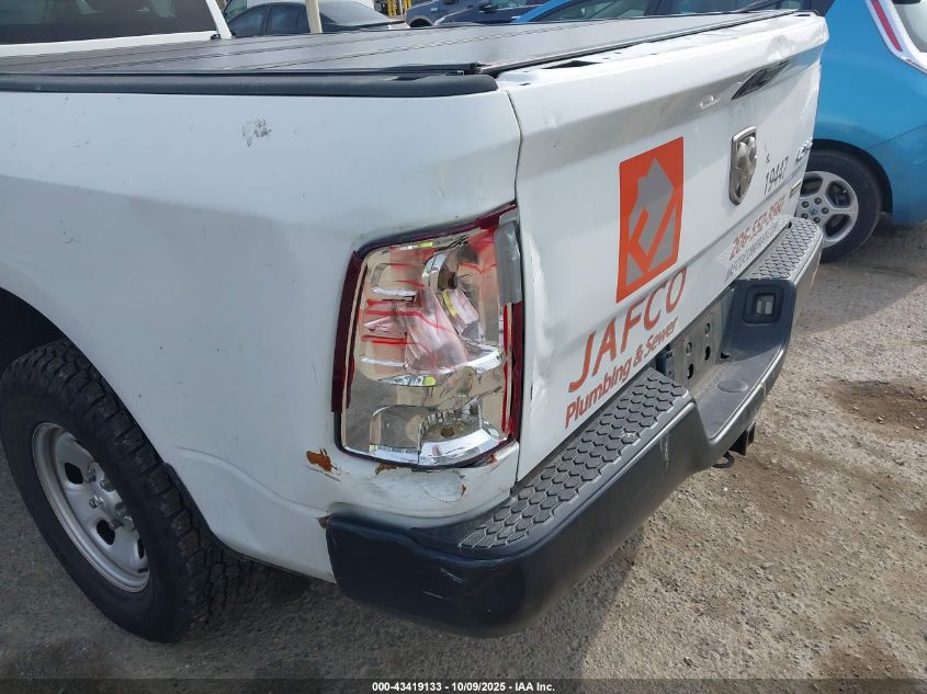 2019 Ram 1500 Classic Tradesman 4X4 8' Box VIN: 3C6JR7DG8KG502447 Lot: 43419133