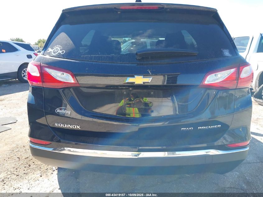 2020 Chevrolet Equinox Awd Premier 1.5L Turbo VIN: 2GNAXXEV6L6214782 Lot: 43419157