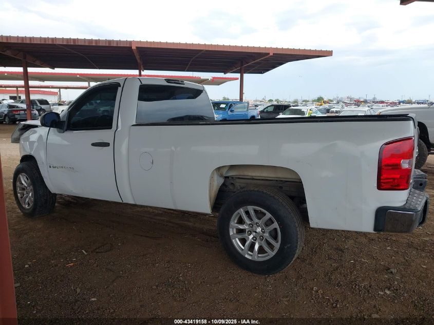 2008 Chevrolet Silverado 1500 Work Truck VIN: 1GCEC14X08Z194319 Lot: 43419158