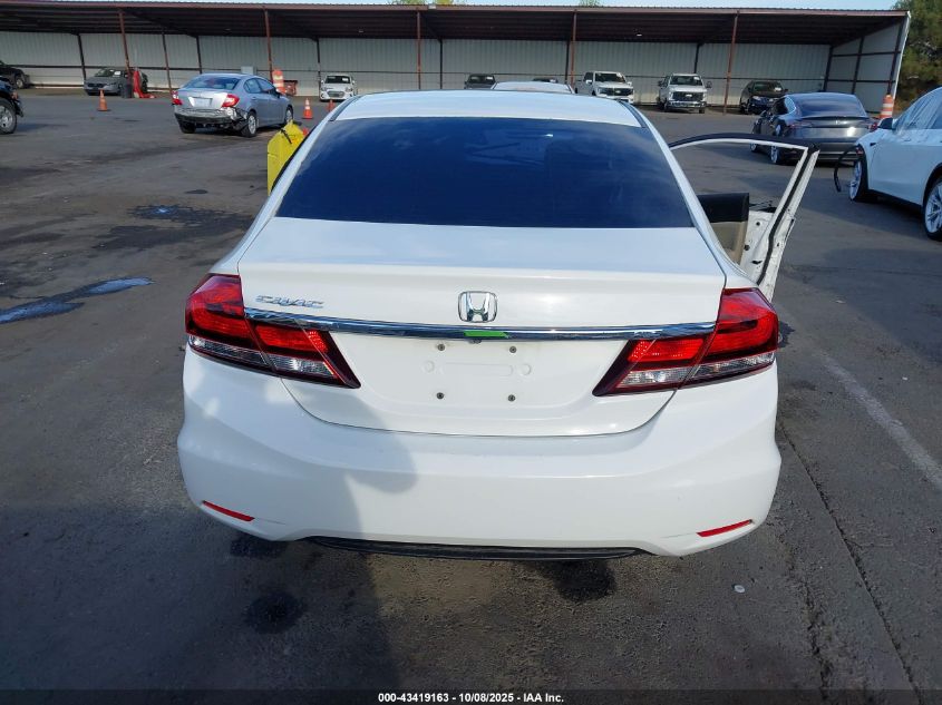 2015 Honda Civic Lx VIN: 19XFB2F53FE267345 Lot: 43419163