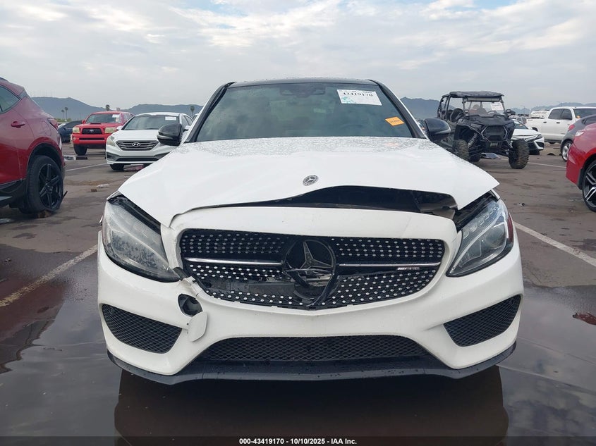 2018 MERCEDES-BENZ AMG C 43 4MATIC 55SWF6EB9JU249968