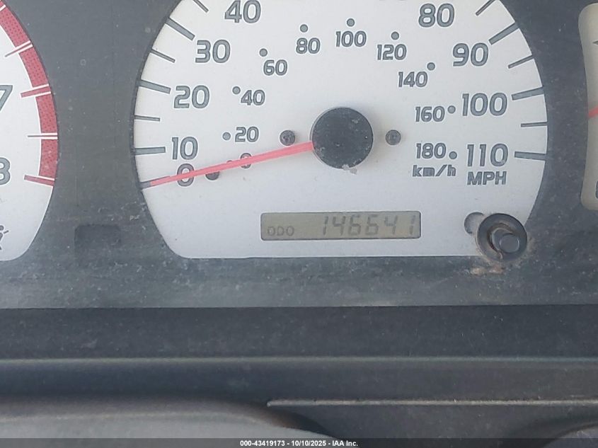 2002 Toyota Tacoma Prerunner V6 VIN: 5TESN92N12Z020932 Lot: 43419173