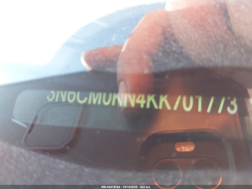 2019 Nissan Nv200 S VIN: 3N6CM0KN4KK701773 Lot: 43419184