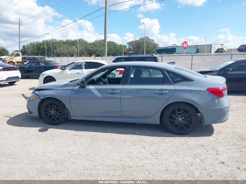 2022 Honda Civic Sport VIN: 2HGFE2F5XNH608171 Lot: 43419205