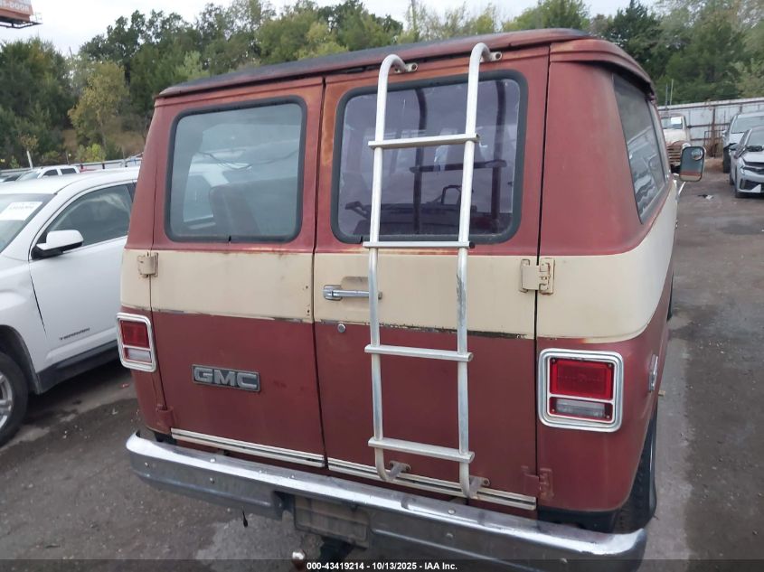 1978 GMC Rally Van VIN: TG1268U510831 Lot: 43419214