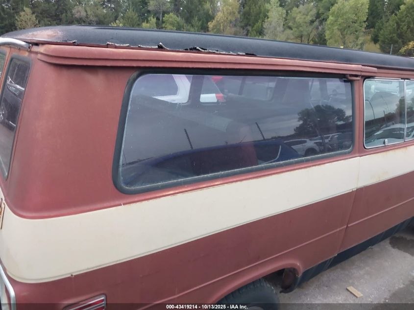 1978 GMC Rally Van VIN: TG1268U510831 Lot: 43419214