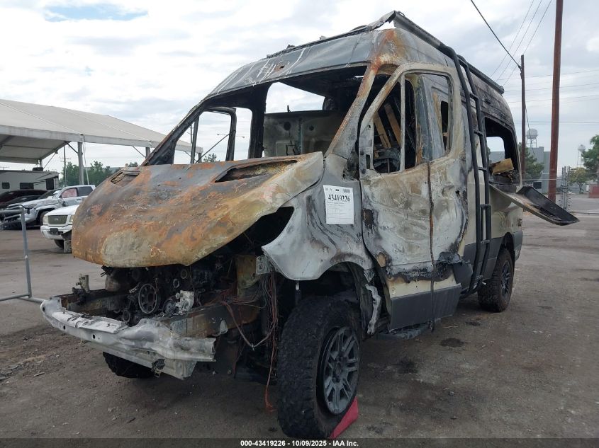 2024 Mercedes-Benz Sprinter 2500 Standard Roof 4-Cyl Diesel Ho VIN: W1W4NBVY2RT174178 Lot: 43419226