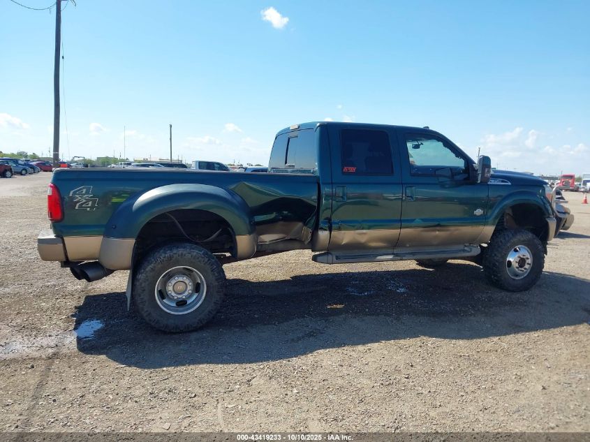 2011 Ford F-350 Lariat VIN: 1FT8W3DT7BEA35146 Lot: 43419233