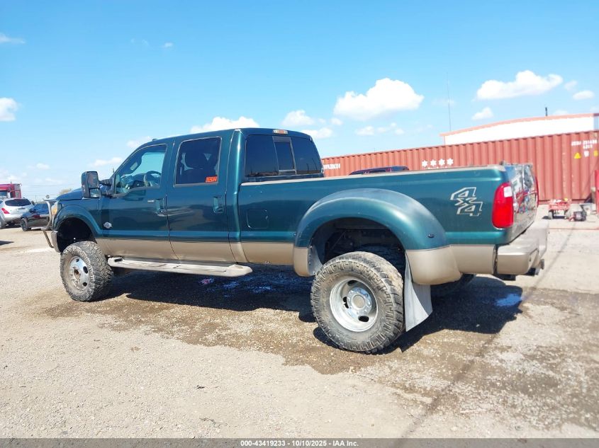 2011 Ford F-350 Lariat VIN: 1FT8W3DT7BEA35146 Lot: 43419233