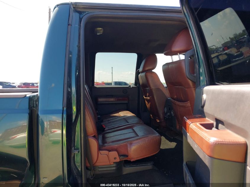 2011 Ford F-350 Lariat VIN: 1FT8W3DT7BEA35146 Lot: 43419233