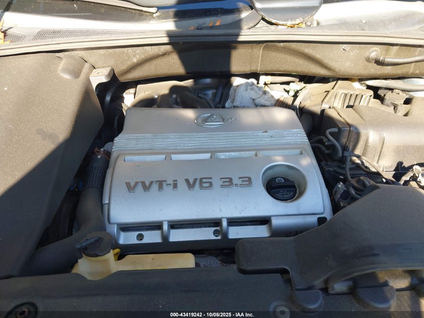 2005 Lexus Rx 330 VIN: 2T2HA31U25C071809 Lot: 43419242