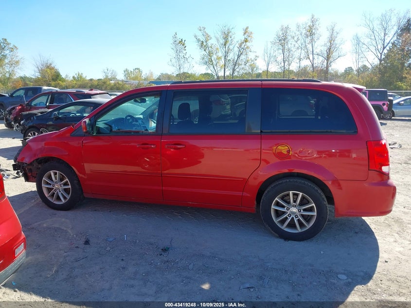 2014 DODGE GRAND CARAVAN SXT - 2C4RDGCGXER149980