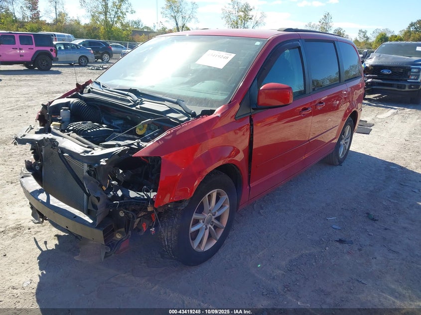 2014 DODGE GRAND CARAVAN SXT - 2C4RDGCGXER149980