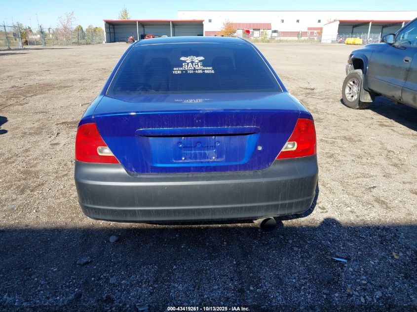 2001 Honda Civic Ex VIN: 1HGEM21931L006346 Lot: 43419261