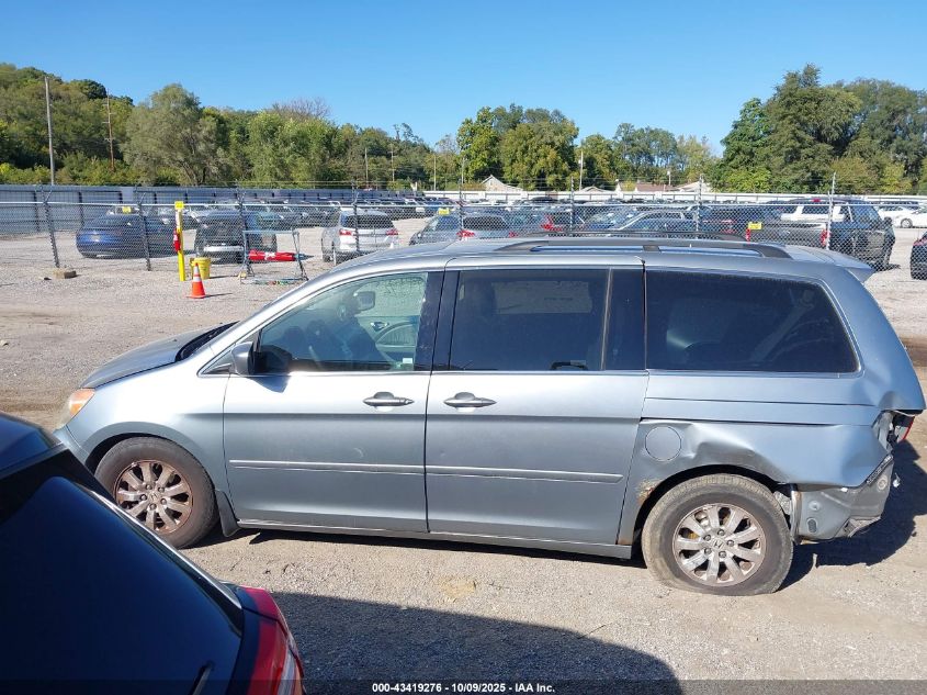 2008 Honda Odyssey Ex-L VIN: 5FNRL38718B044281 Lot: 43419276