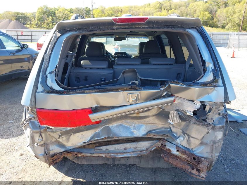 2008 Honda Odyssey Ex-L VIN: 5FNRL38718B044281 Lot: 43419276