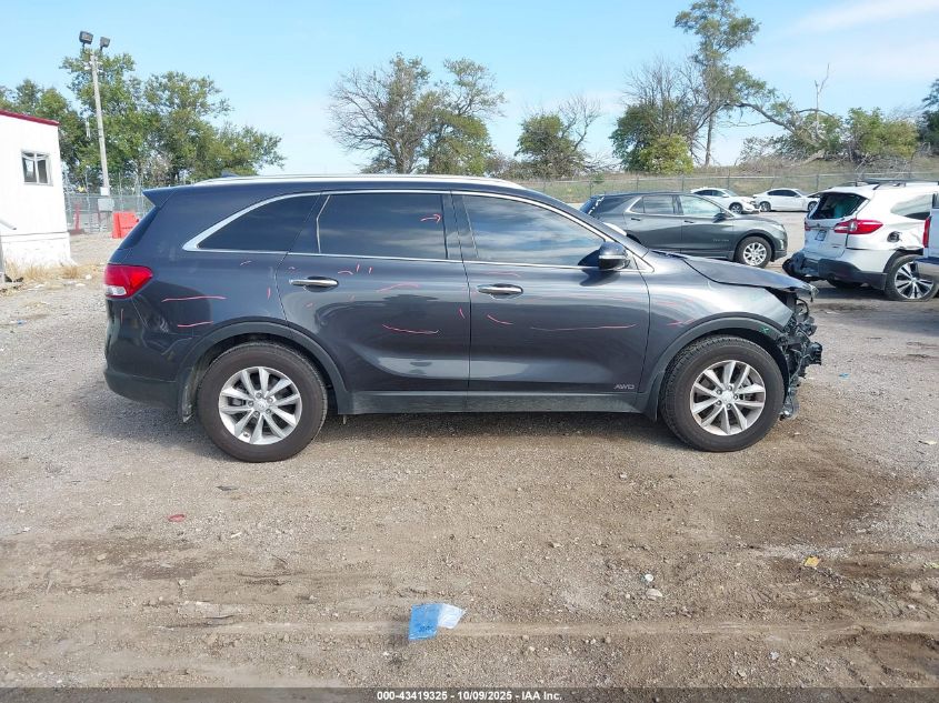 2017 Kia Sorento 2.4L Lx VIN: 5XYPGDA35HG332466 Lot: 43419325
