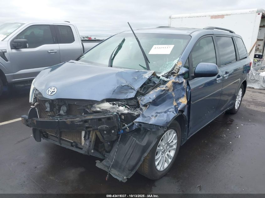 2015 Toyota Sienna Xle 8 Passenger VIN: 5TDYK3DC1FS528090 Lot: 43419337