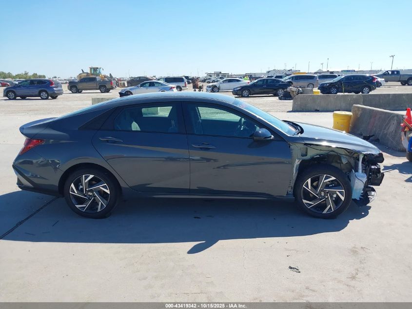 2025 Hyundai Elantra Sel Sport VIN: KMHLM4DG2SU078206 Lot: 43419342