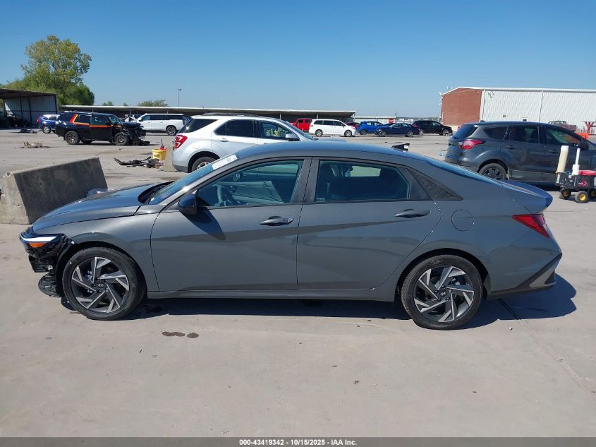 2025 Hyundai Elantra Sel Sport VIN: KMHLM4DG2SU078206 Lot: 43419342