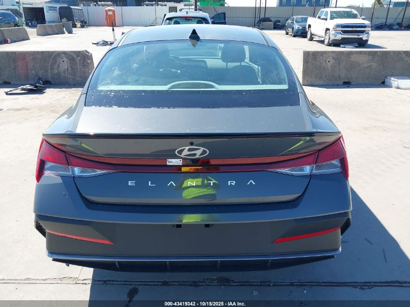 2025 Hyundai Elantra Sel Sport VIN: KMHLM4DG2SU078206 Lot: 43419342