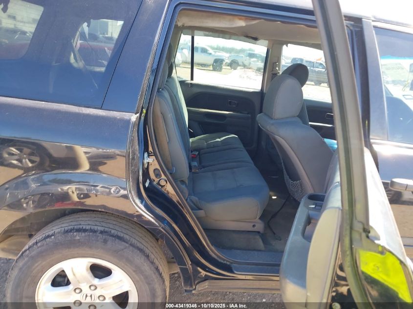 2007 Honda Pilot Lx VIN: 5FNYF28197B039031 Lot: 43419346