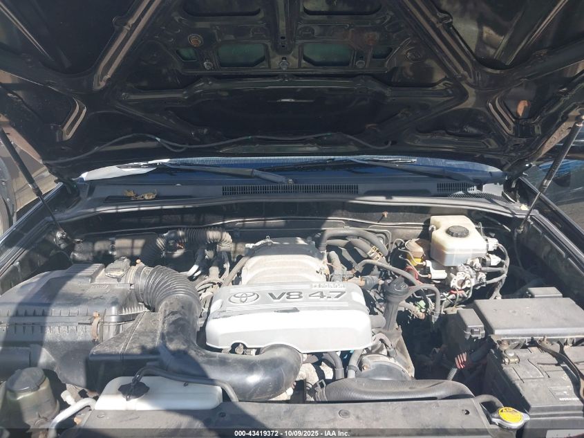 2003 Toyota 4Runner Limited V8 VIN: JTEBT17R330001704 Lot: 43419372