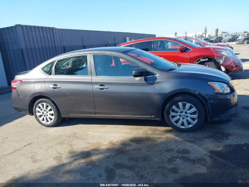 2014 Nissan Sentra S VIN: 3N1AB7AP9EY223866 Lot: 43419387