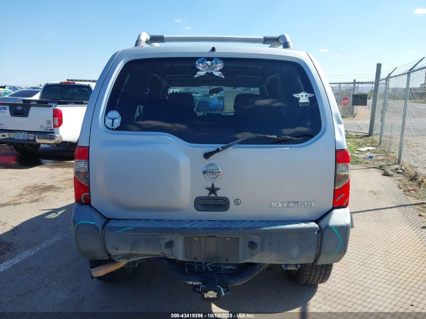 2003 Nissan Xterra Xe I4 VIN: 5N1DD28T73C696726 Lot: 43419396