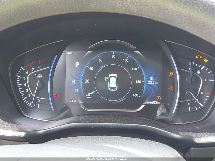 2020 Hyundai Santa Fe Sel VIN: 5NMS33AD2LH272170 Lot: 43419408