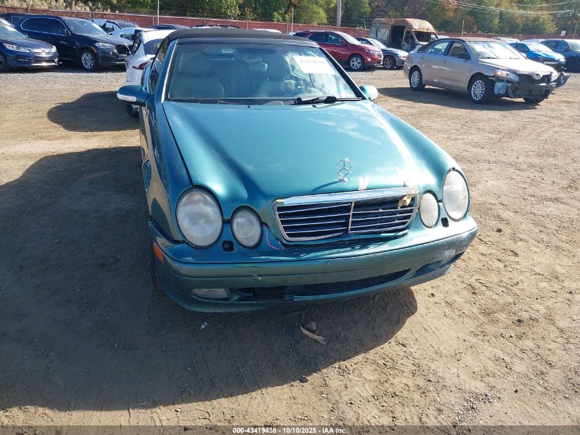 2000 Mercedes-Benz Clk 320 VIN: WDBLK65G9YT031918 Lot: 43419438
