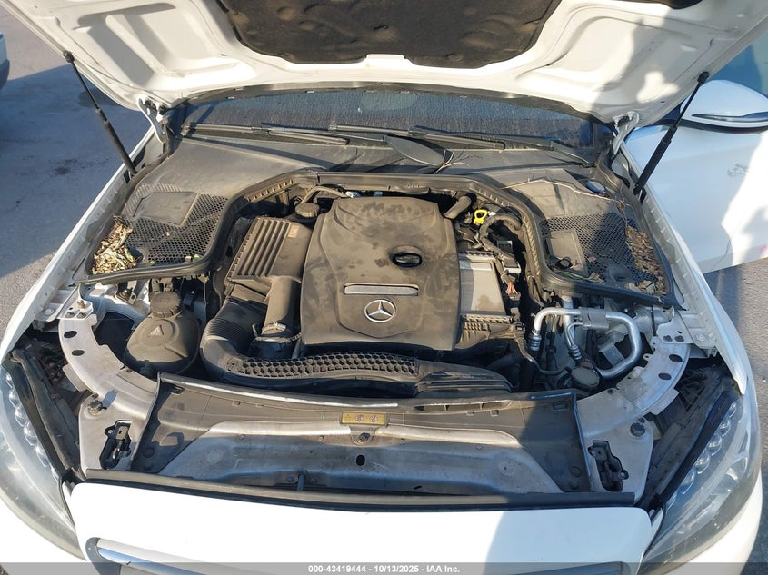 2017 Mercedes-Benz C 300 4Matic VIN: 55SWF4KB8HU200425 Lot: 43419444